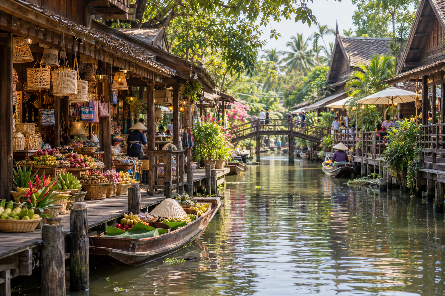 ตลาดชุมชนบ้านคลอง (Demo)